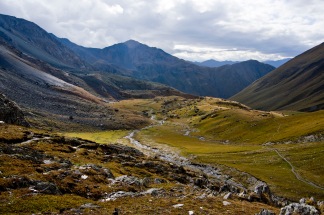 Chaukhi-Pass, Juta, Kaukasus, Georgien, Fernweh